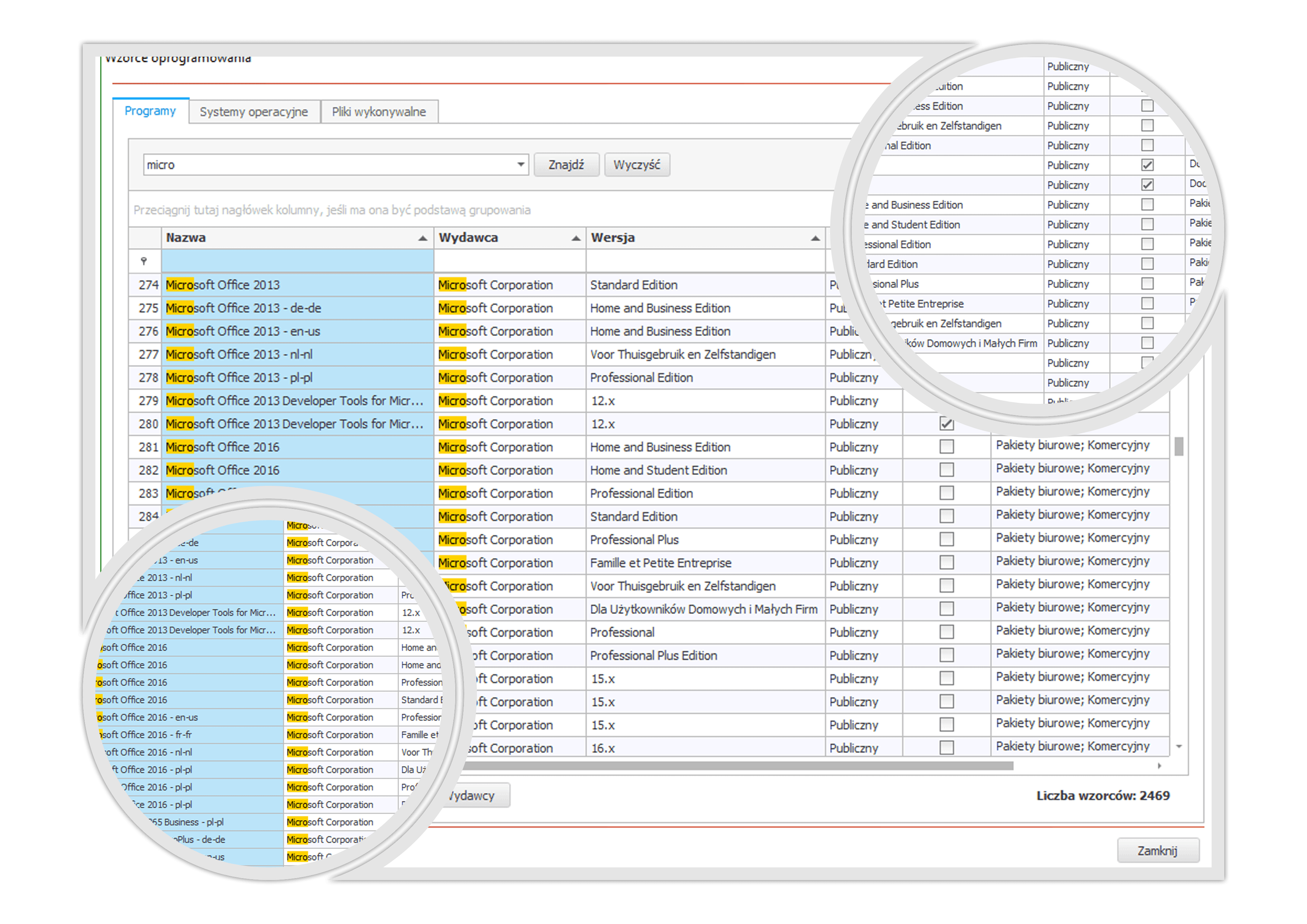 statlook program do Audytu Legalności Oprogramowania